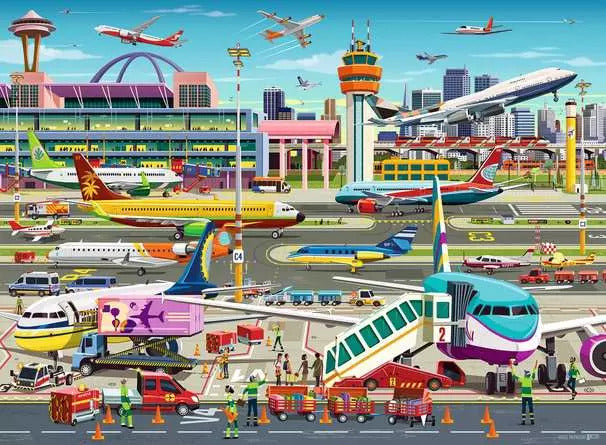 150pc Airport Central - Ravensburger Puzzle