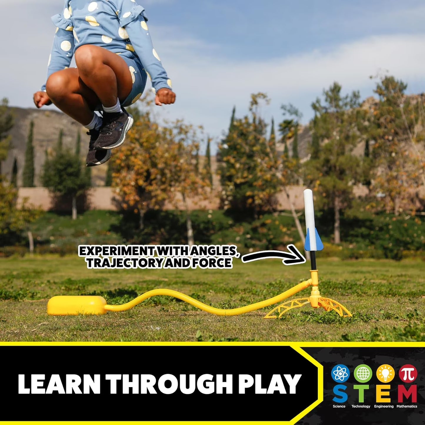 Jr. Glow Stomp Rocket