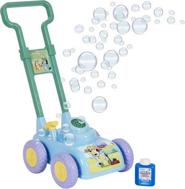 Bluey No-Spill Bubble Mower – Brookside Toy & Science