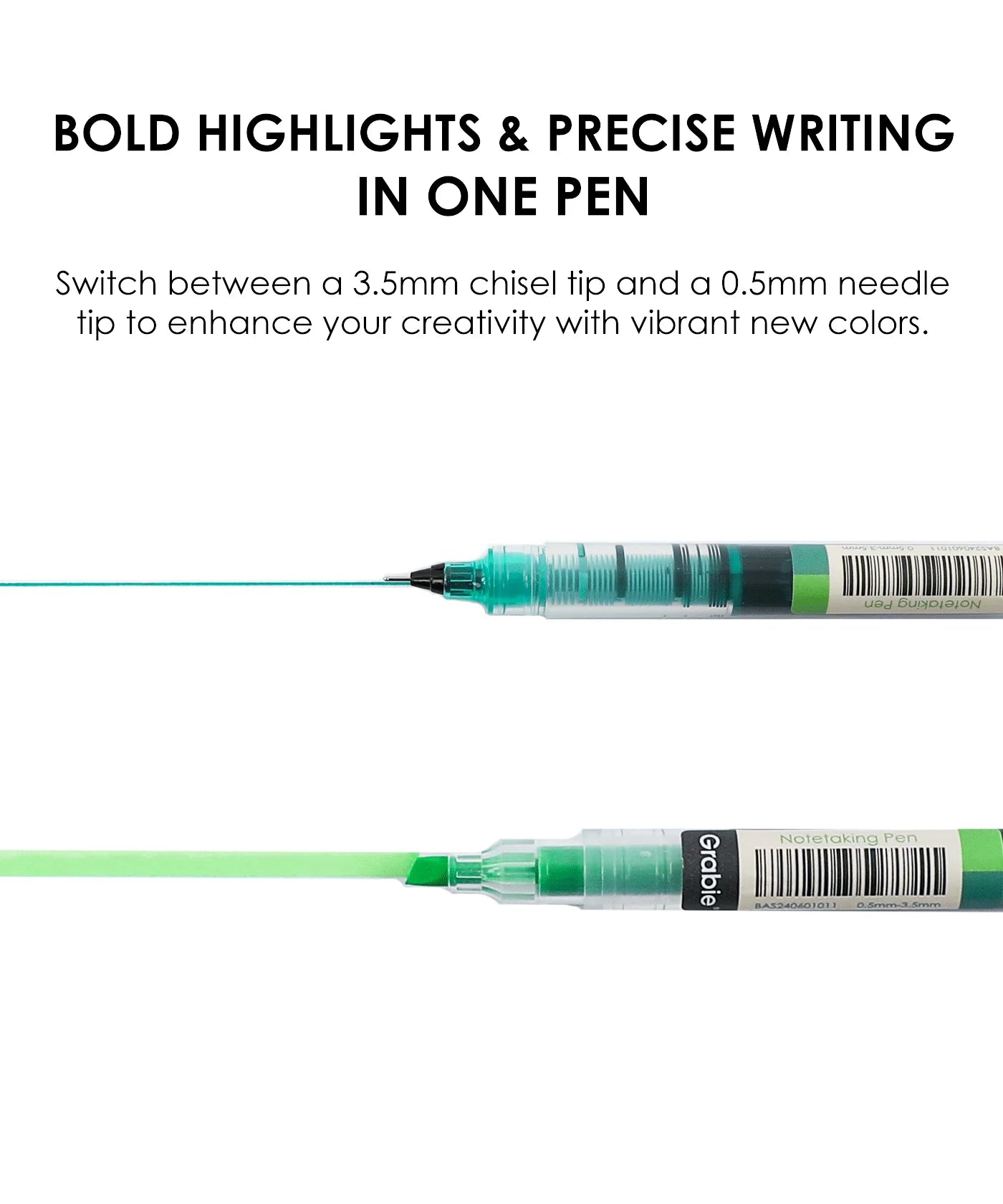Grabie Dual-Tip Notetaking Pens