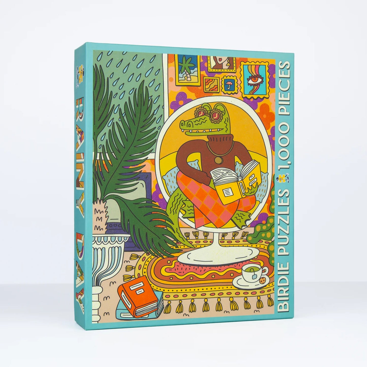 1000 pc Birdie Puzzle - Rainy Day