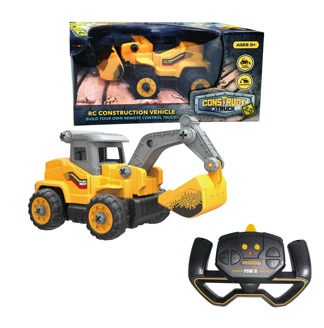 Construct-A-Truck R/C Construction Vehicle