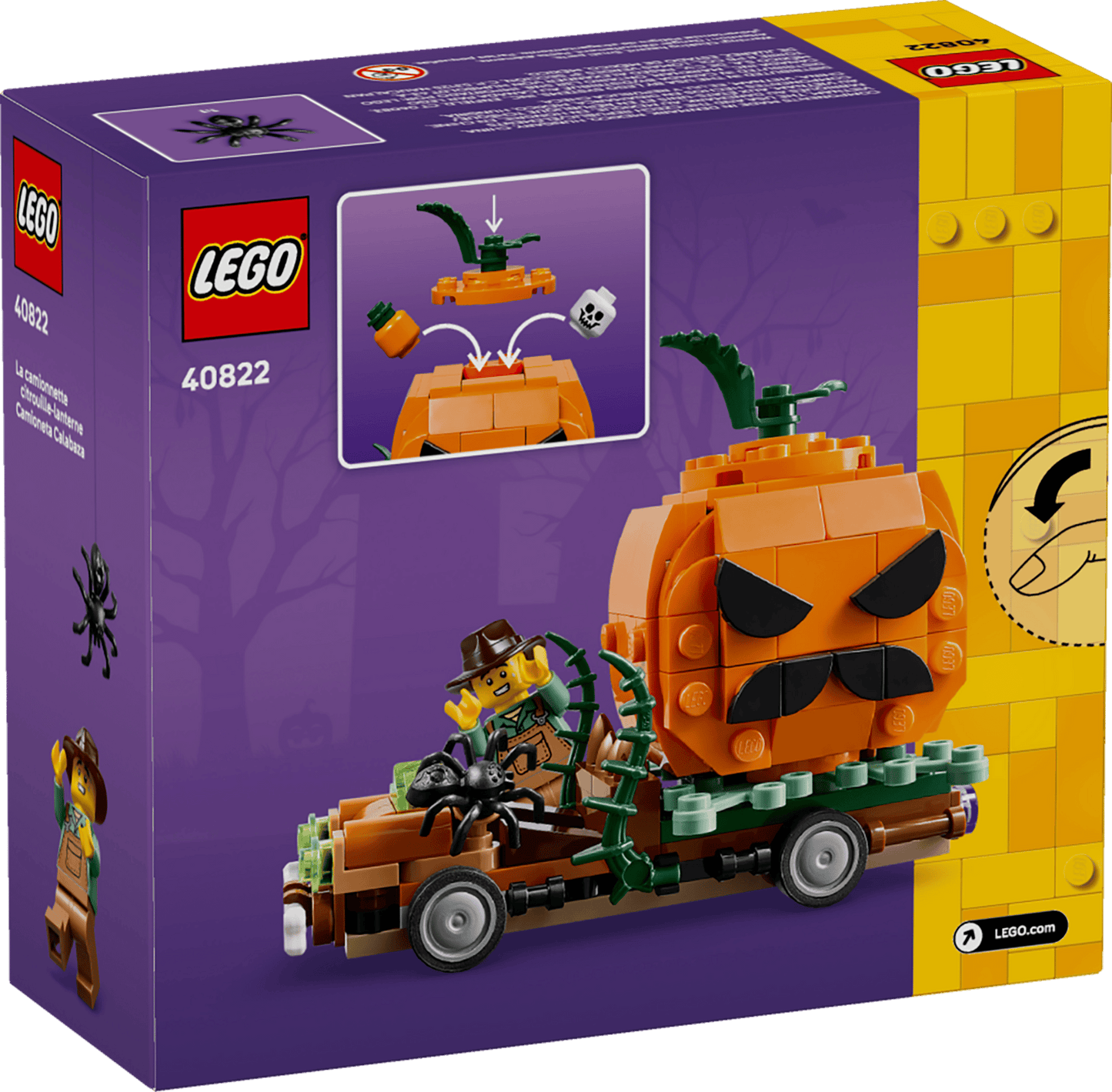 LEGO Jack-O-Lantern Pickup Truck