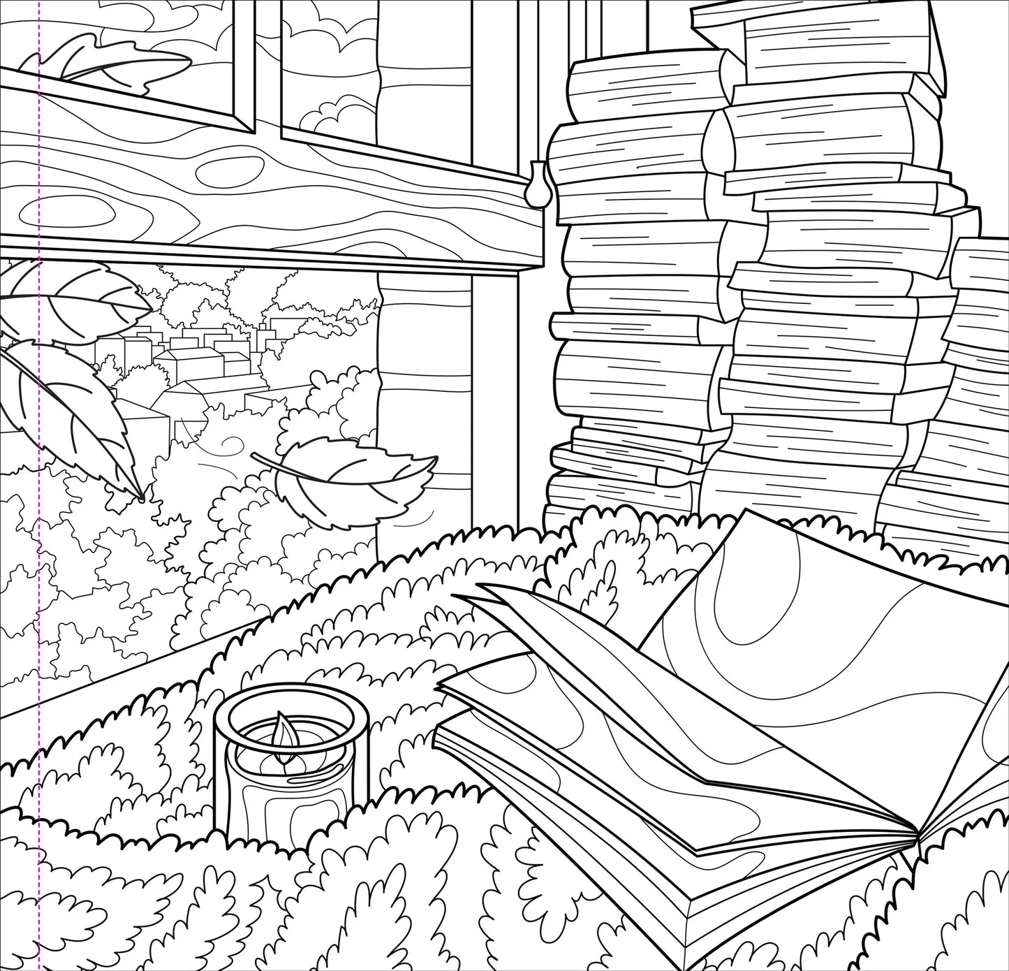 Autumn Dreams Coloring Book