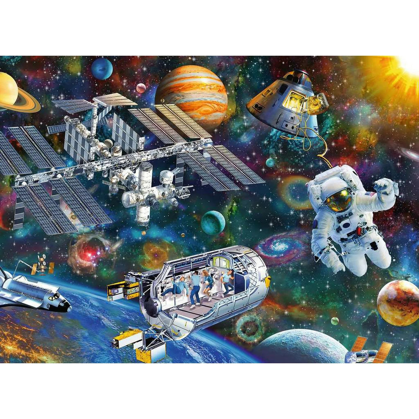 200pc Cosmic Exploration - Ravensburger Puzzle