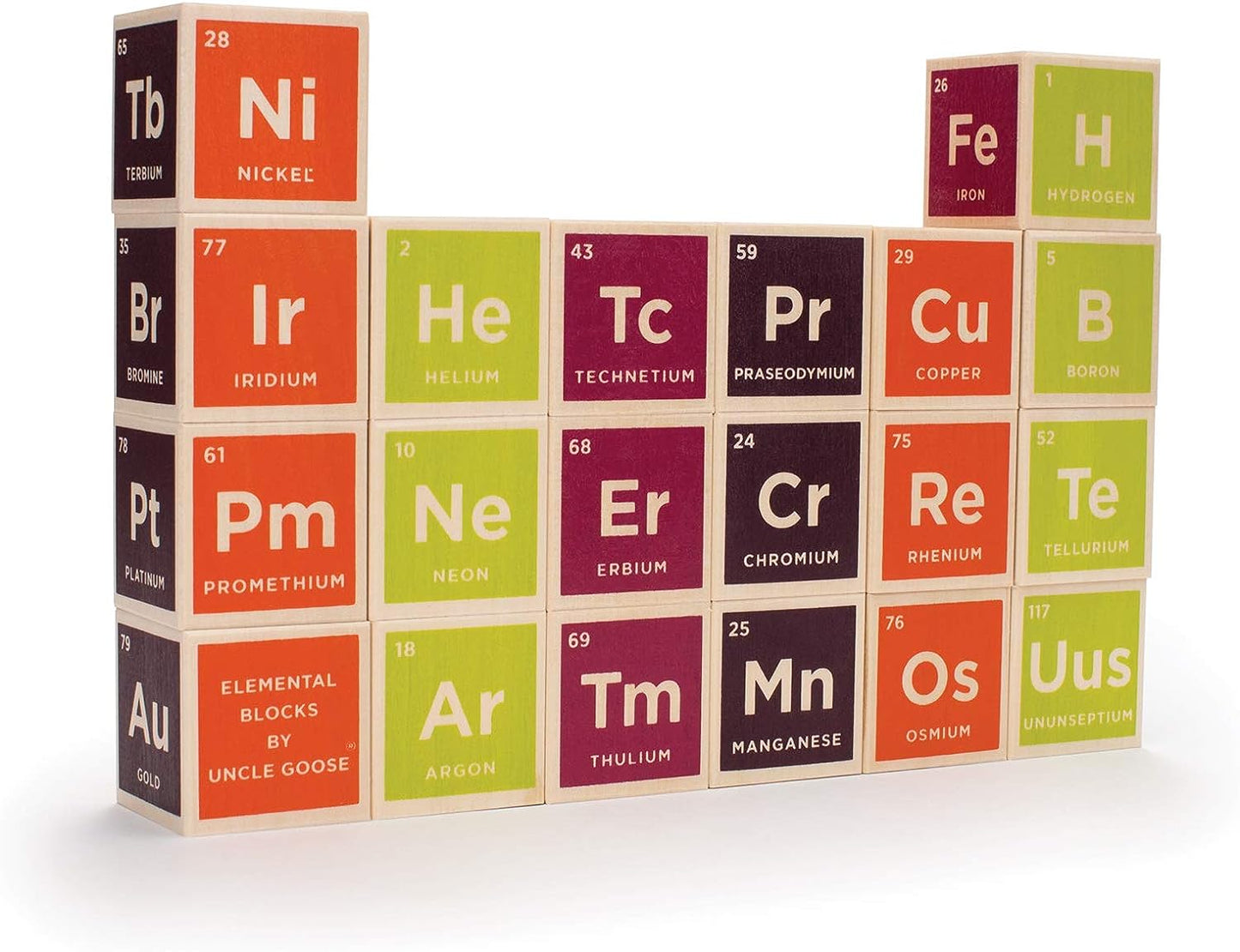 Periodic Table Wooden Blocks