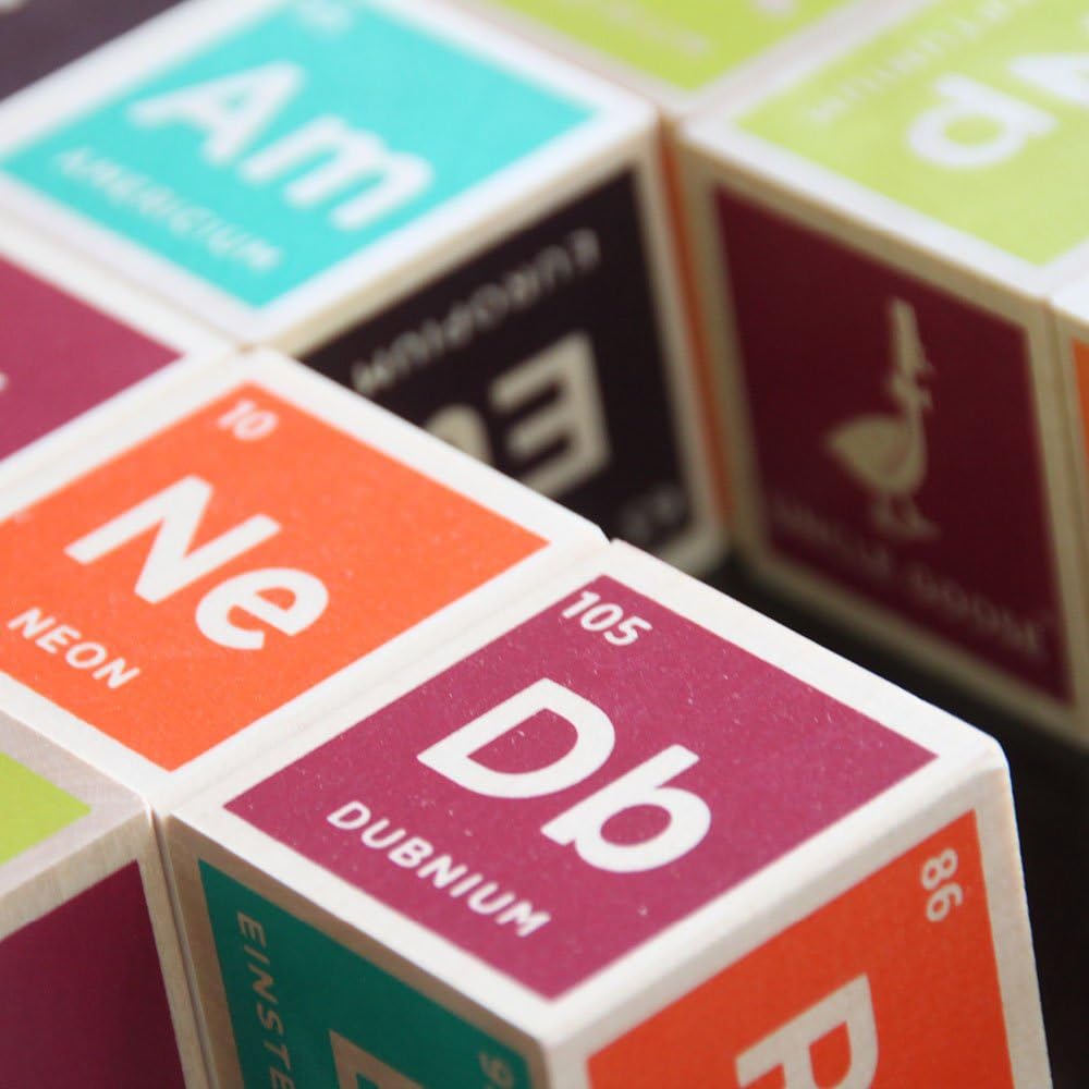 Periodic Table Wooden Blocks