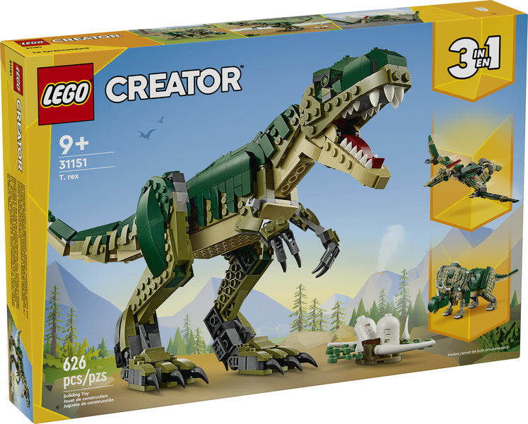 LEGO Creator 3 in 1 T. rex (Donation)