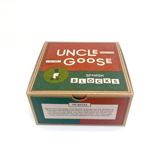 Uncle Goose Spanish Blocks