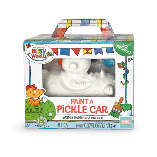Richard Scarry's Busy World: Paint A Pickle Car