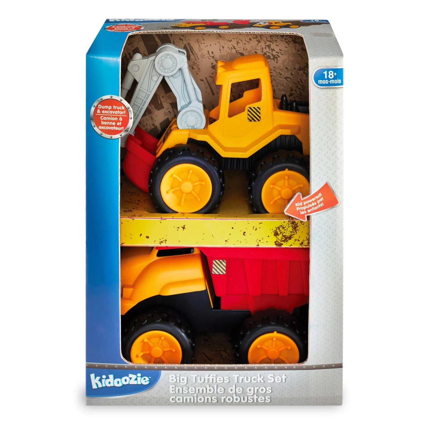Kidoozie Tuffies Truck Set