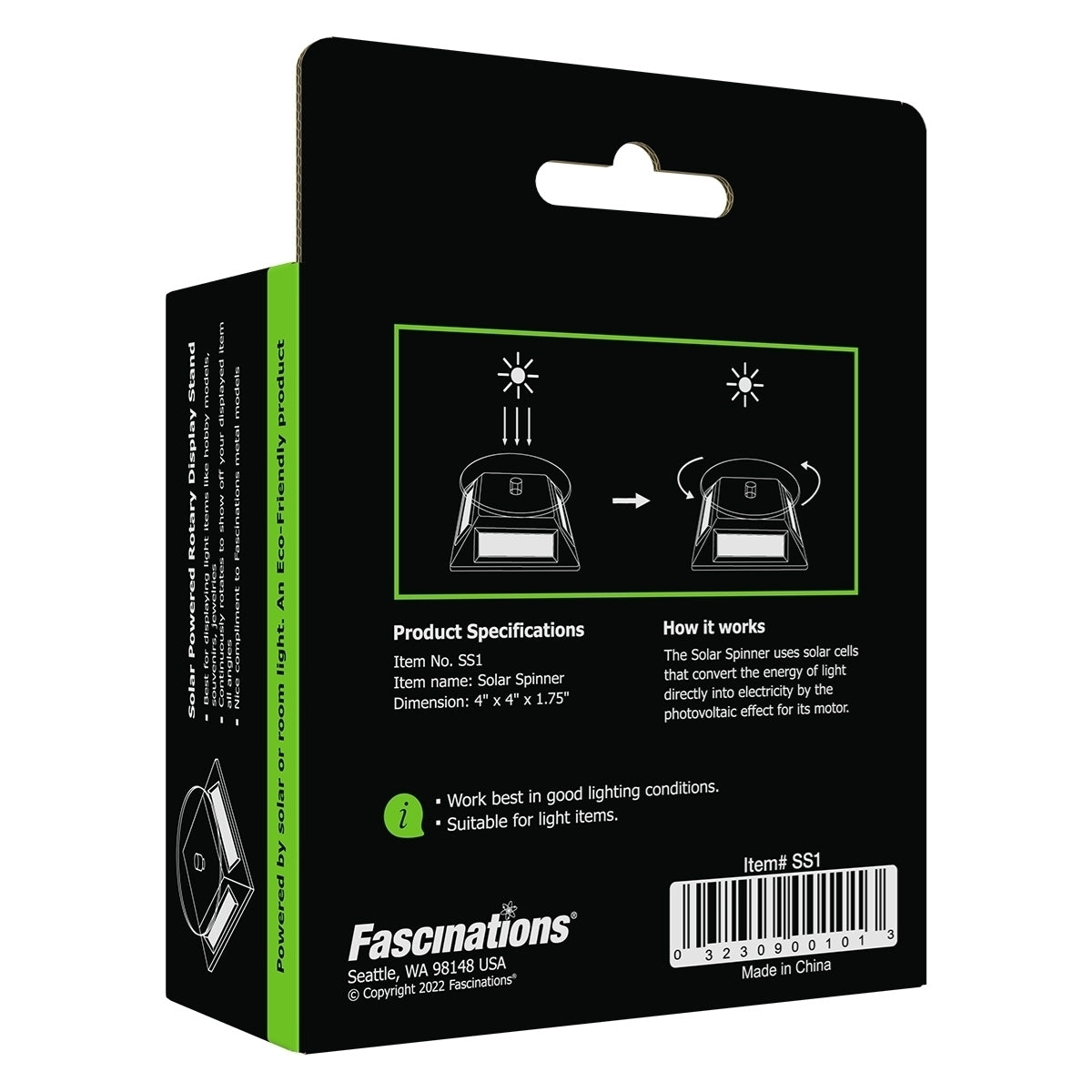 Metal Earth Solar Spinner