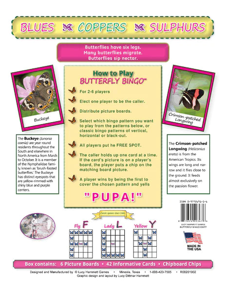 Butterfly Bingo