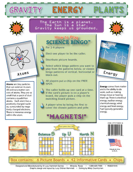 Science Bingo