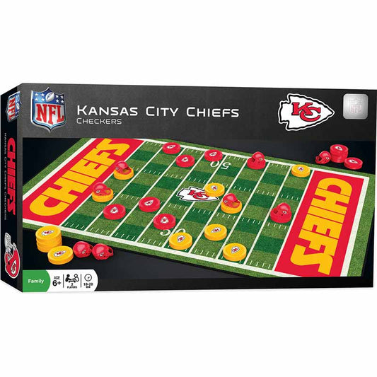 Kansas City Chiefs Checkers Board Game