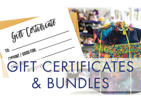 Gift Certificates &amp; Bundles