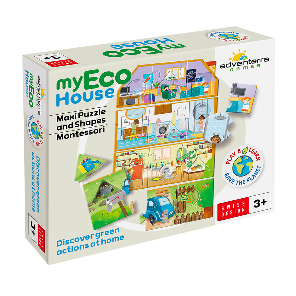 MyEco House 2-in-1 Jumbo Puzzle