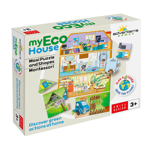 MyEco House 2-in-1 Jumbo Puzzle