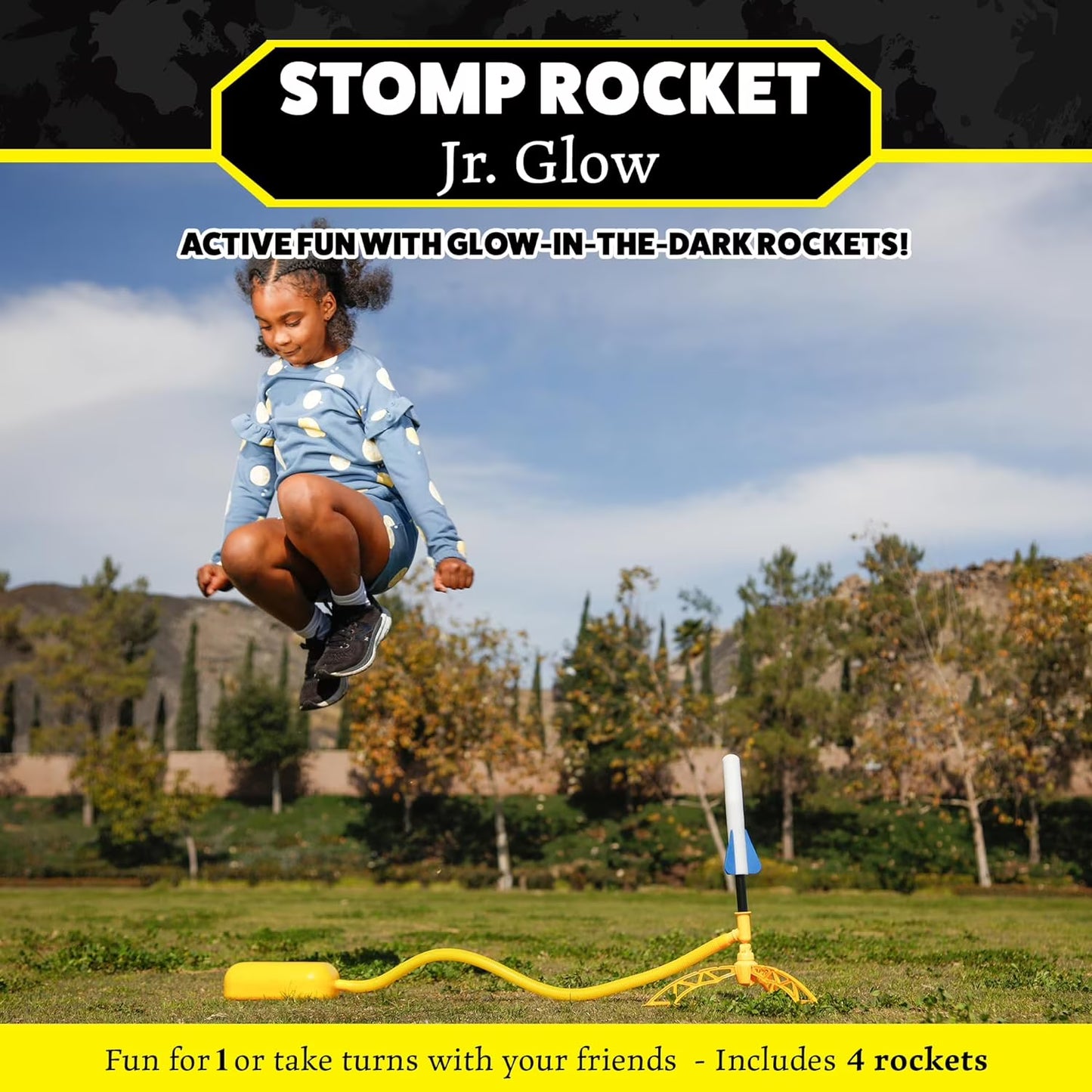 Jr. Glow Stomp Rocket
