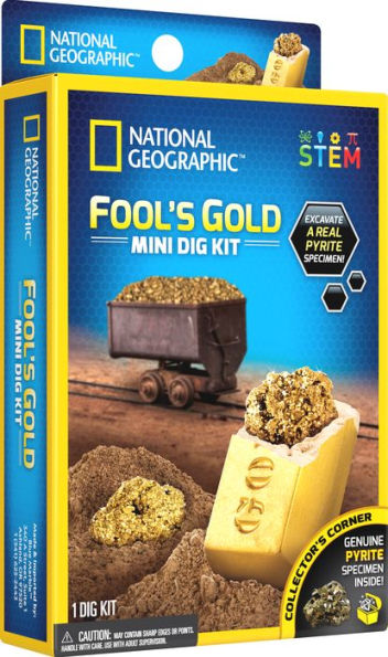 National Geographic Fool's Gold Mini Dig Kit