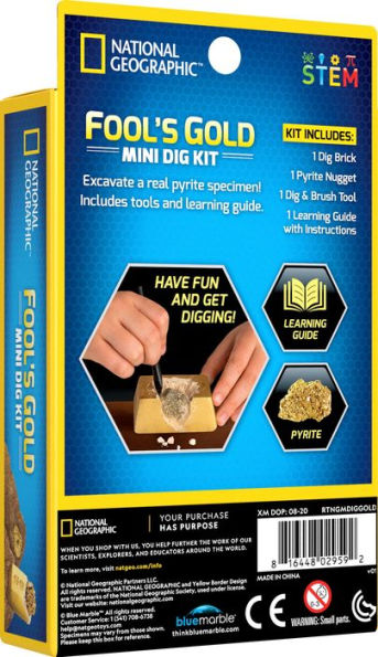 National Geographic Fool's Gold Mini Dig Kit