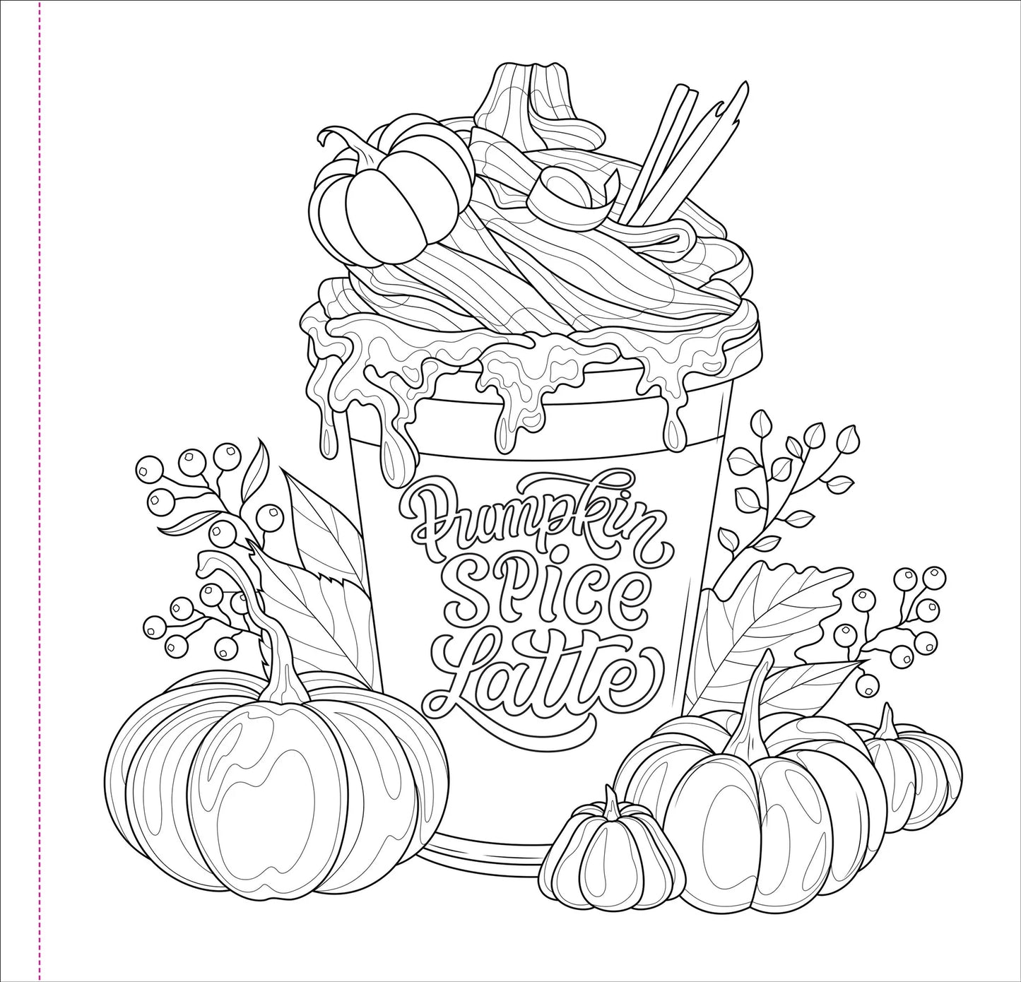Autumn Dreams Coloring Book