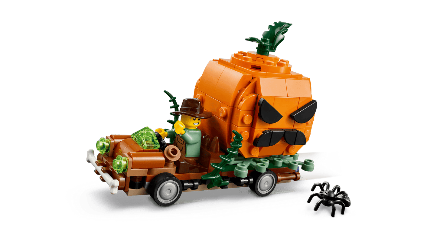 LEGO Jack-O-Lantern Pickup Truck