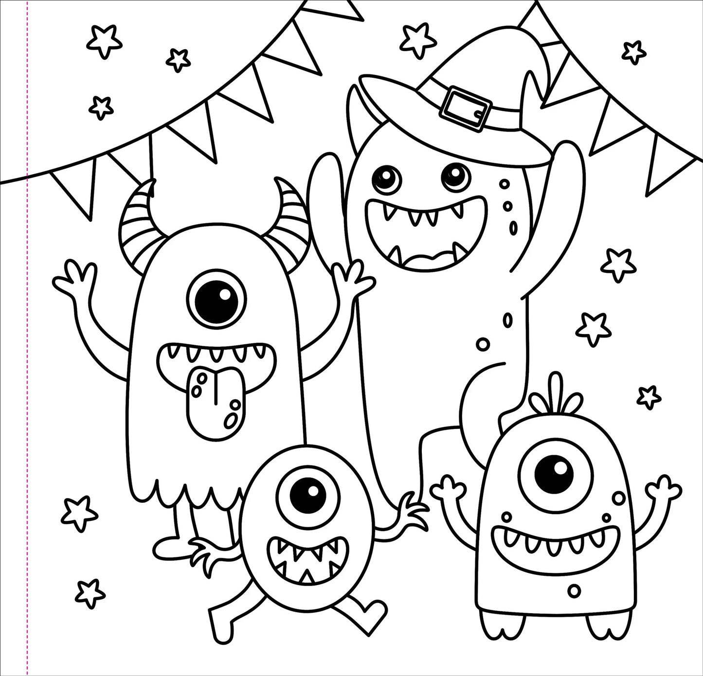 Color Me Spooky Halloween Coloring Book
