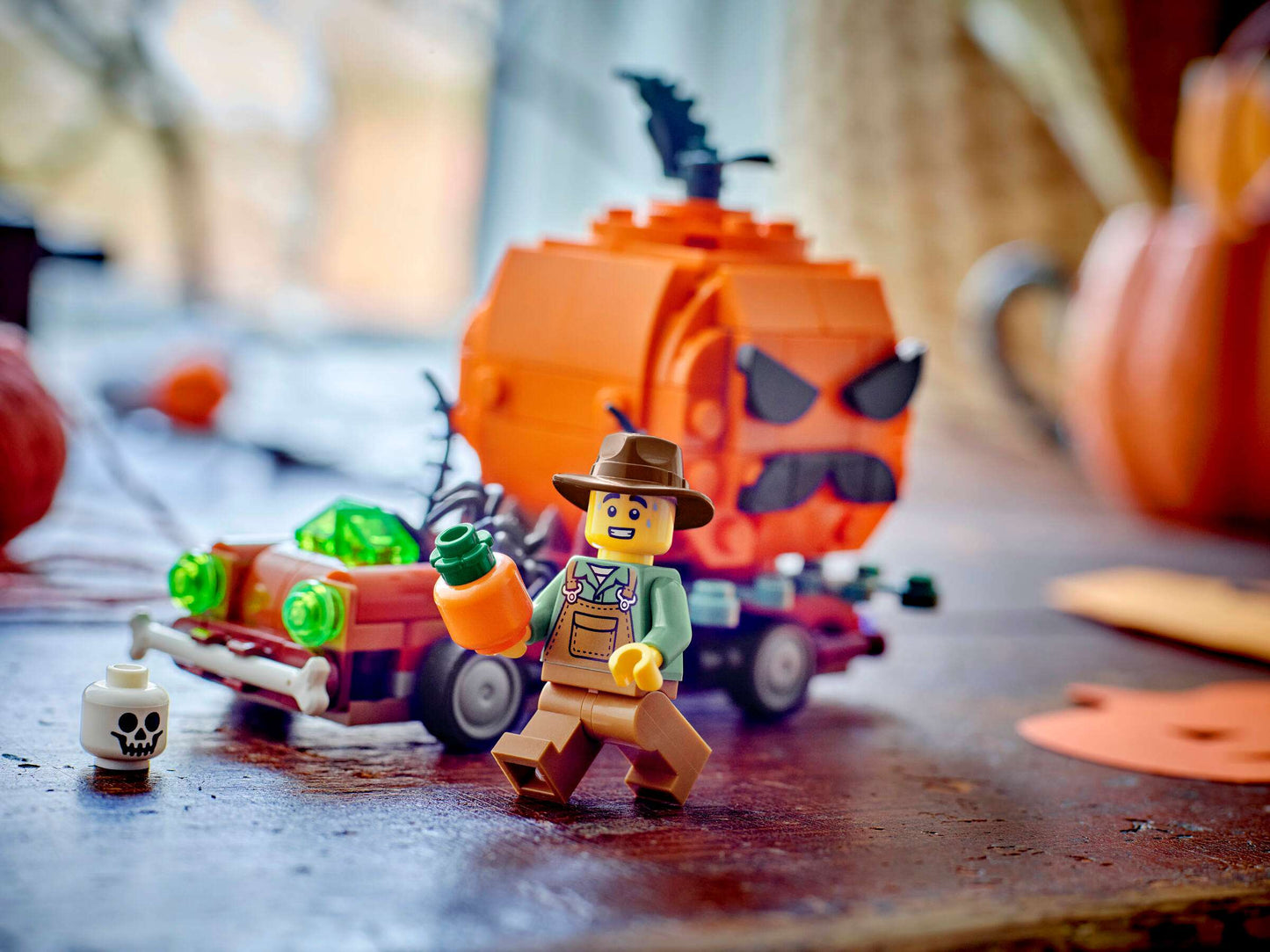 LEGO Jack-O-Lantern Pickup Truck