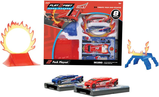 Flat 2 Fast Stunt: 2 pack play set
