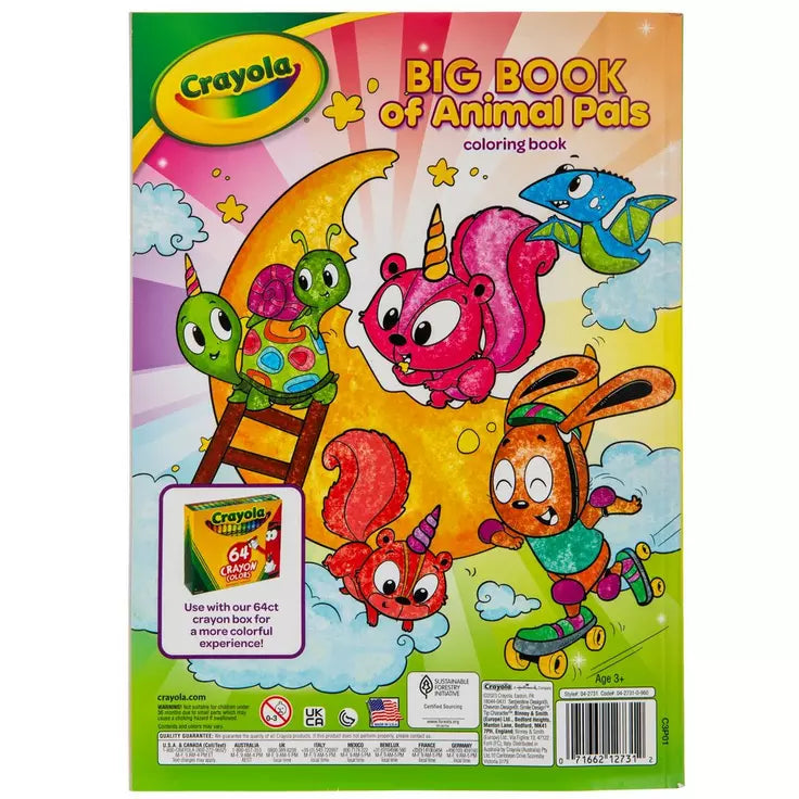Big Book of Animal Pals Coloring Book