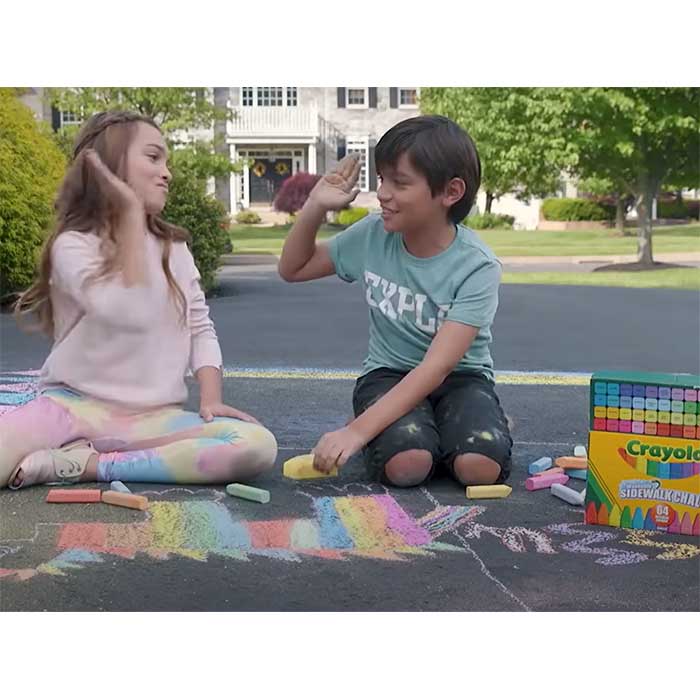 Crayola Washable Sidewalk Chalk