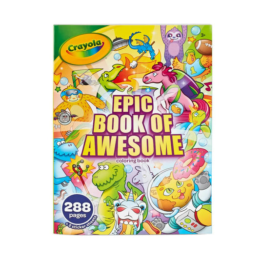 Epic Book of Awesome Coloring Book