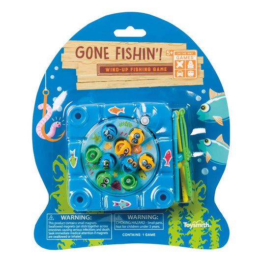 Gone Fishin' Wind-Up Fishing Game