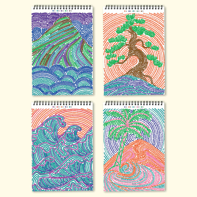 Lifelines FlowART: Landscapes