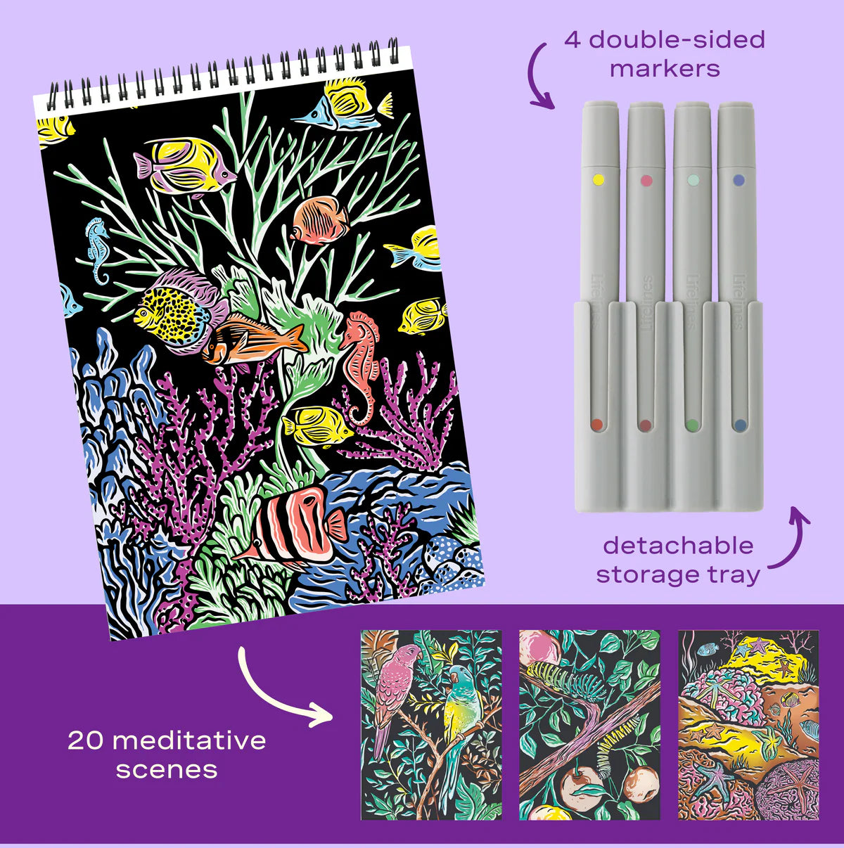 Lifelines FlowArt: Hidden Patterns, Animals