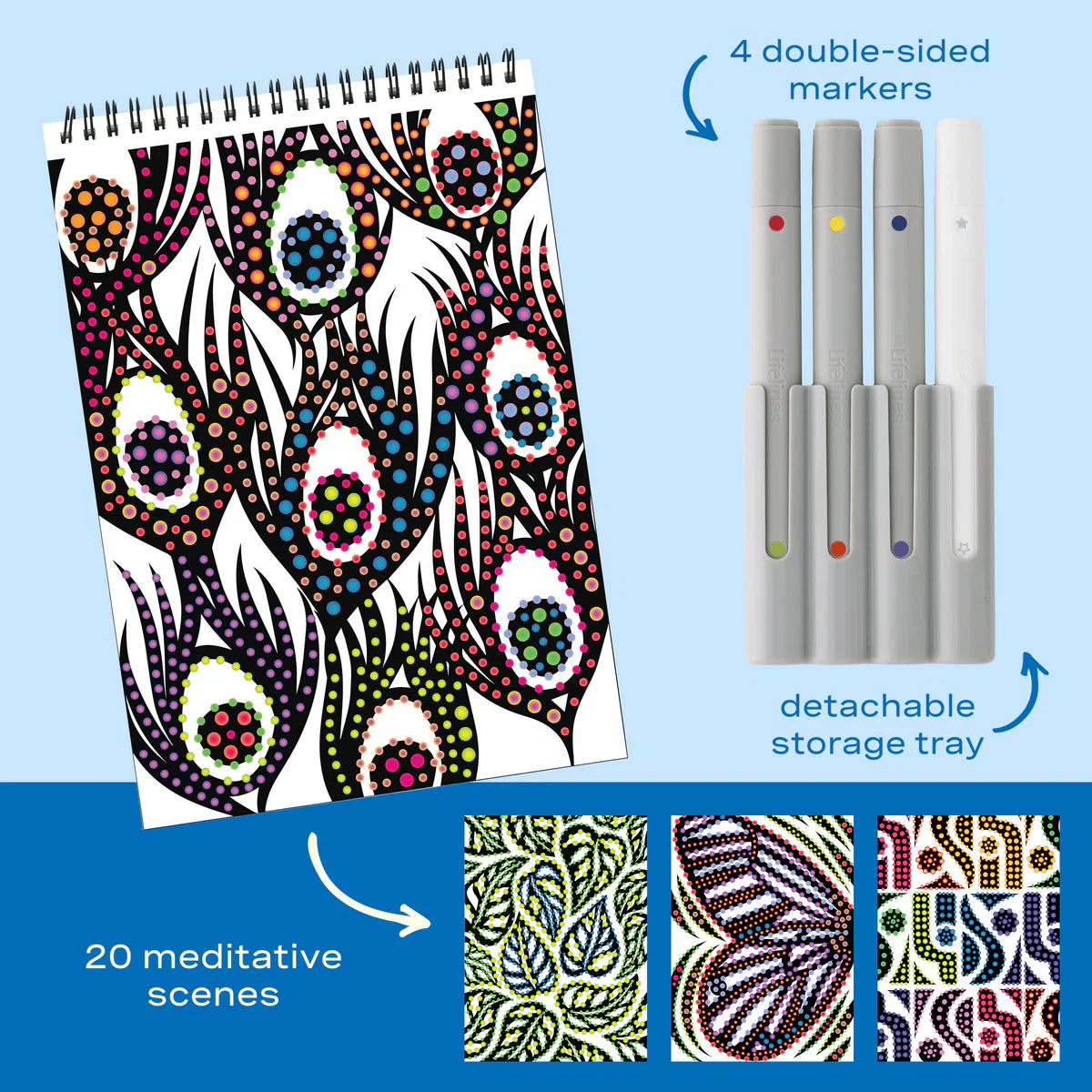 Lifelines FlowArt: Dot-Pop, Natural Flow