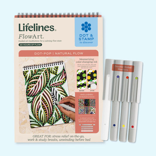 Lifelines FlowArt: Dot-Pop, Natural Flow