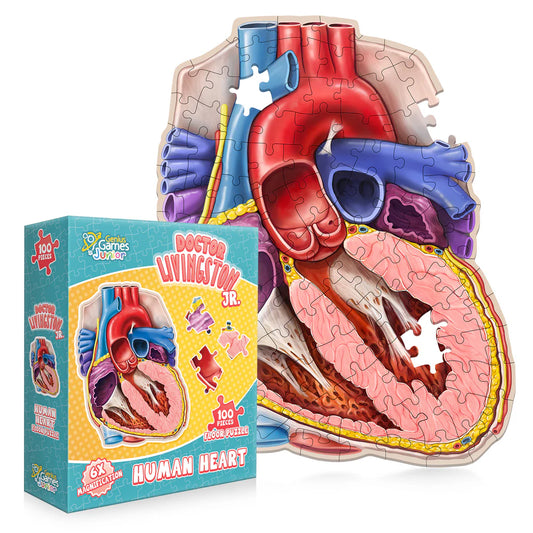 Doctor Livingston Jr. Human Heart Puzzle (100 pc)