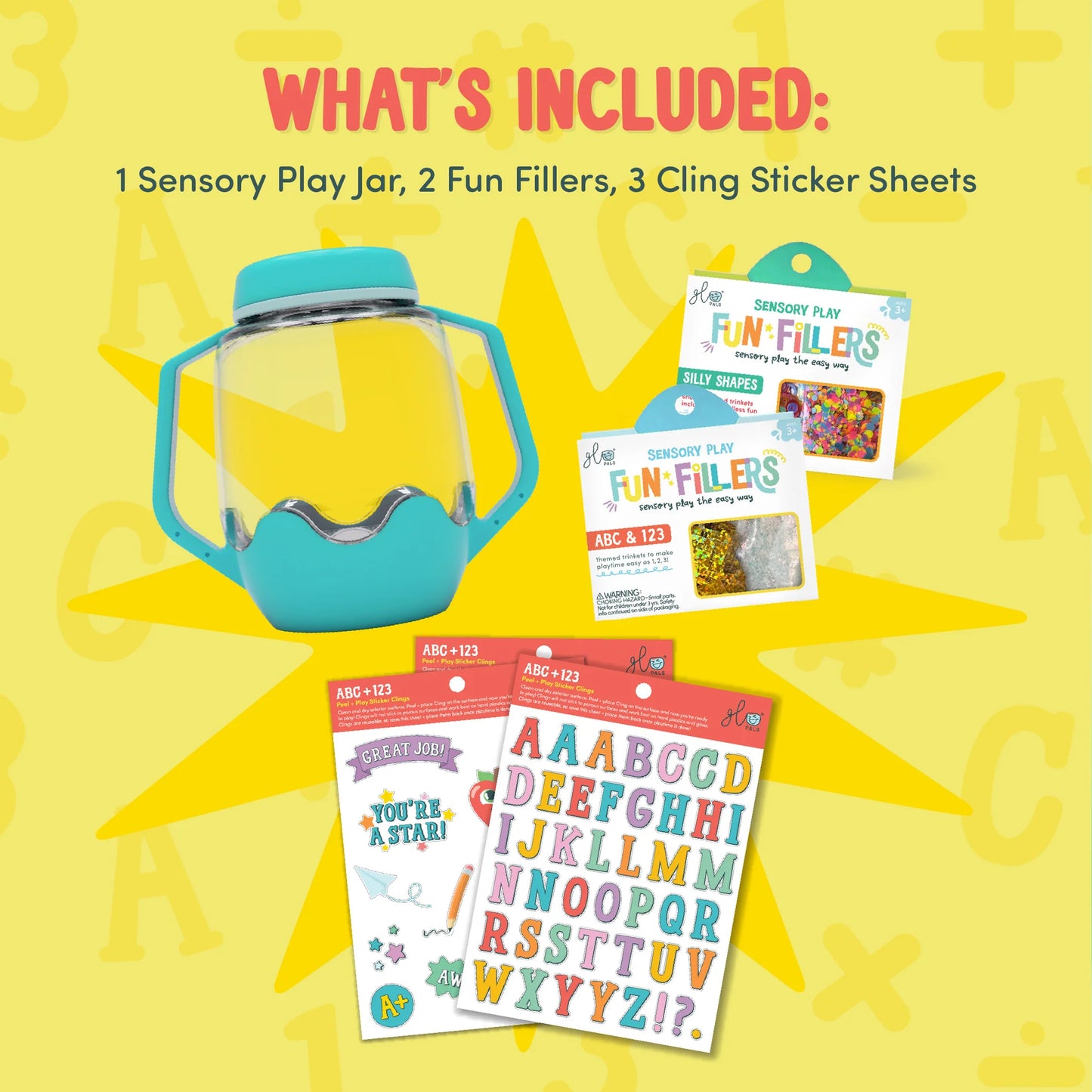 DIY Sensory Play Jar Gift Set
