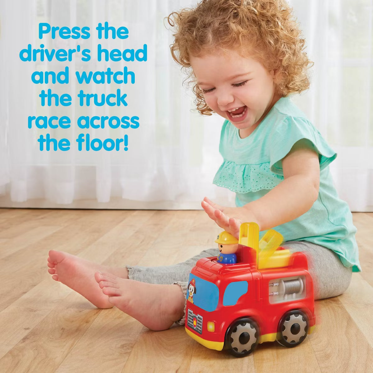 Press 'n Zoom Fire Engine