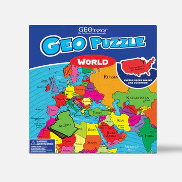 68pc Puzzle - GeoPuzzle World