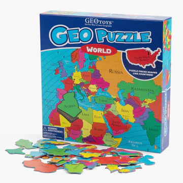 68pc Puzzle - GeoPuzzle World