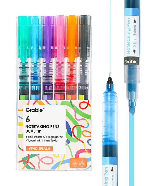 Grabie Dual-Tip Notetaking Pens