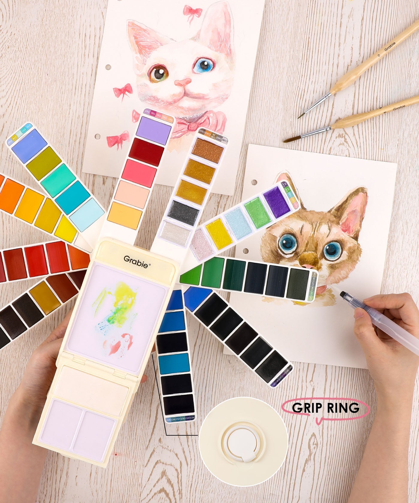 Foldable Watercolor Set