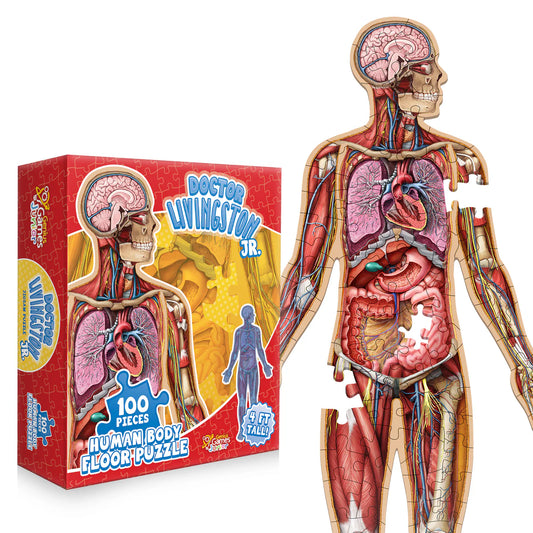 Doctor Livingston Human Body Floor Puzzle (100 pc)