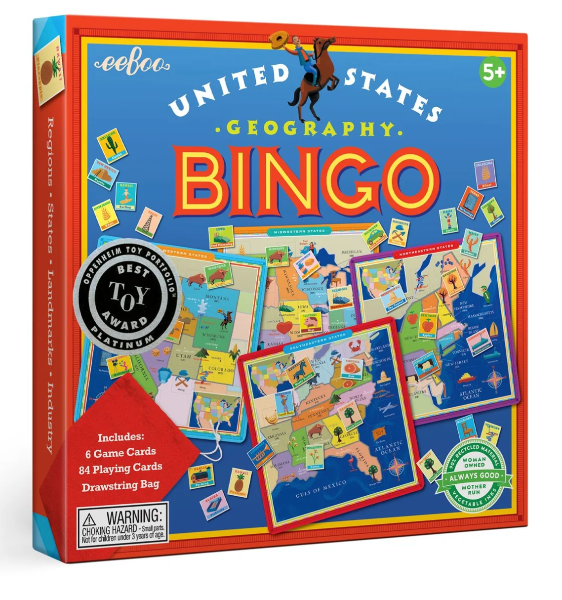 United States Geography Bingo