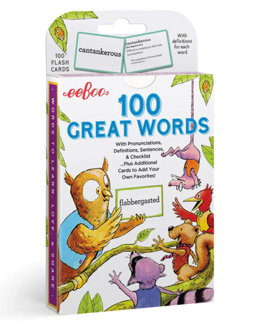 Great Words Flash Cards