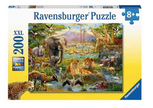200pc XXL Animals of the Savanna Jigsaw Puzzle