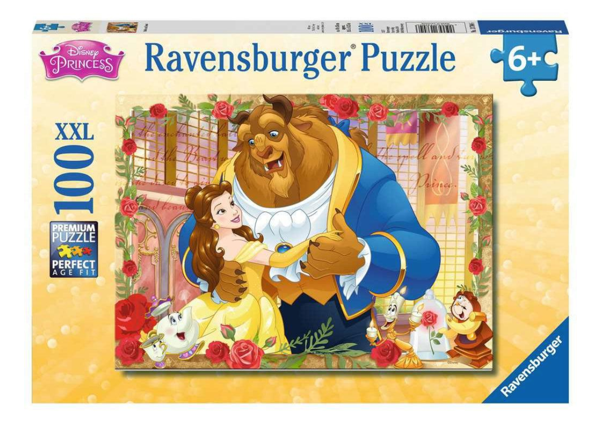 100pc XXL Belle and Beast Jigsaw Puzzle